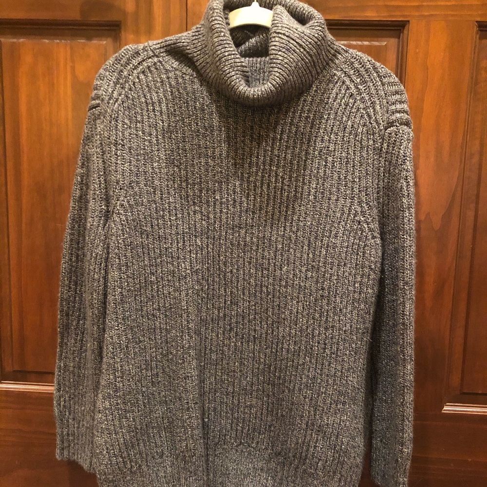 Hi low cowlneck sweater